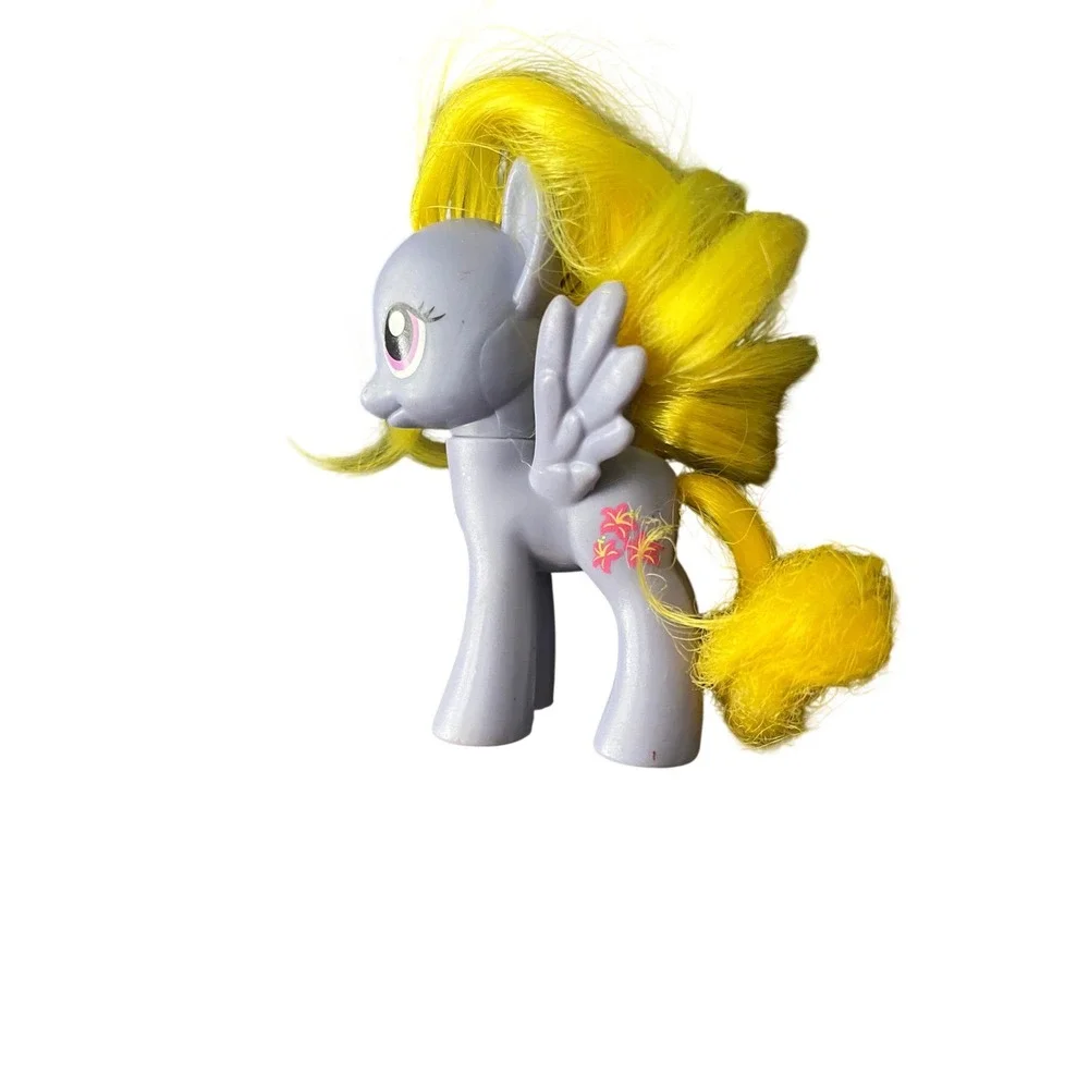 My‎ Little Pony G4 Lily Purple Yellow Hair Hibiscus Flower Hasbro
